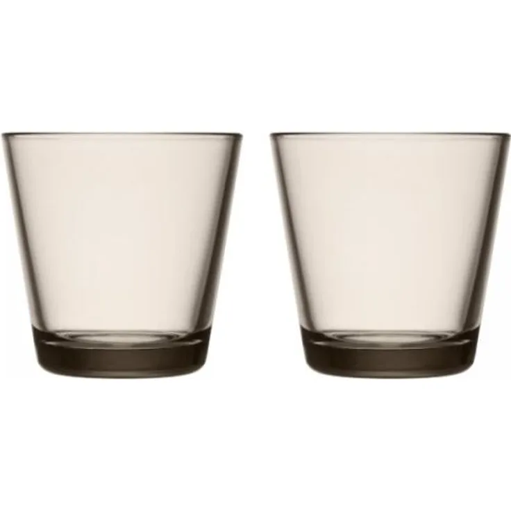 Iittala Kartio Glas - 21 cl - Leinen - 2 Stück 1051119