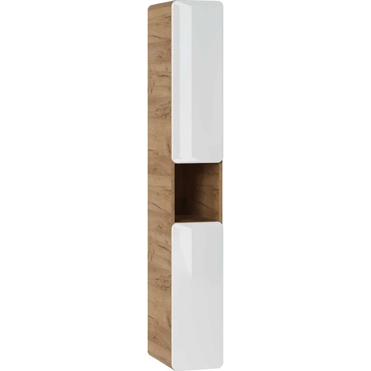 Hochschrank Badschrank Aruba 25x39x17cm 2-türig