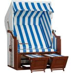 deVries Strandkorb Profi Ostsee Fehmarn PE white