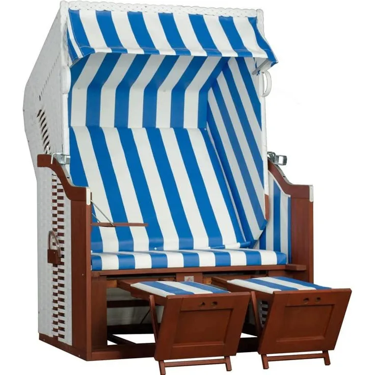 deVries Strandkorb Profi Ostsee Fehmarn PE white