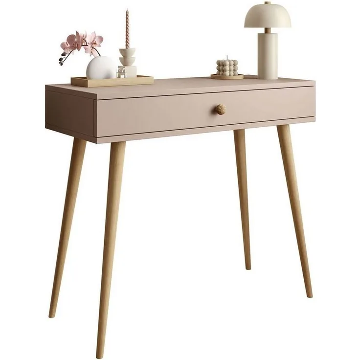 Lookway Konsolentisch HARMONY elegante Konsole im skandinavischen Stil mit Schublade (1x Konsole), Breite: 90 cm