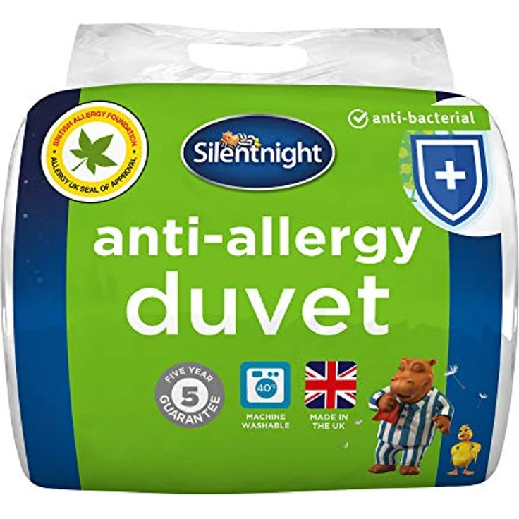 Silentnight - Bettdecke für Allergiker - Winter - Weiß - Doppel - 200x200 cm – Bild 2