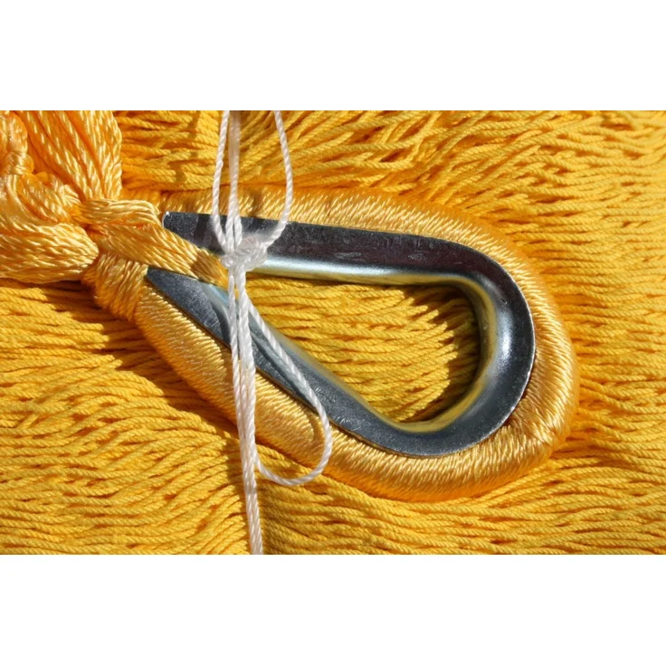 MacaMex Mexikanische Netzhängematte Double Solar Plus multicolor, 200 cm x 410 cm – Bild 6
