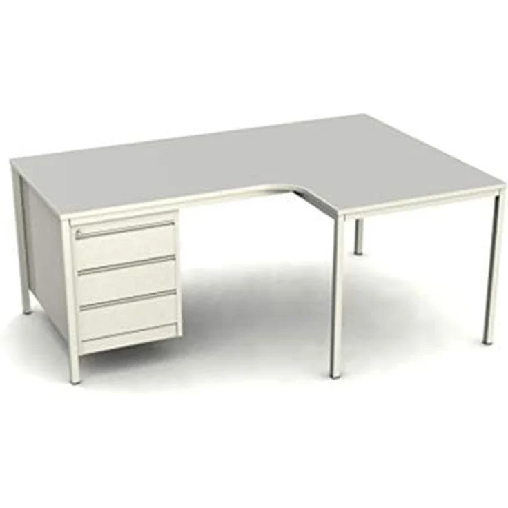 Winkelschreibtisch inkl. Unterbaucontainer, 180 cm x 120 cm x 75 cm, rechts gewinkelt