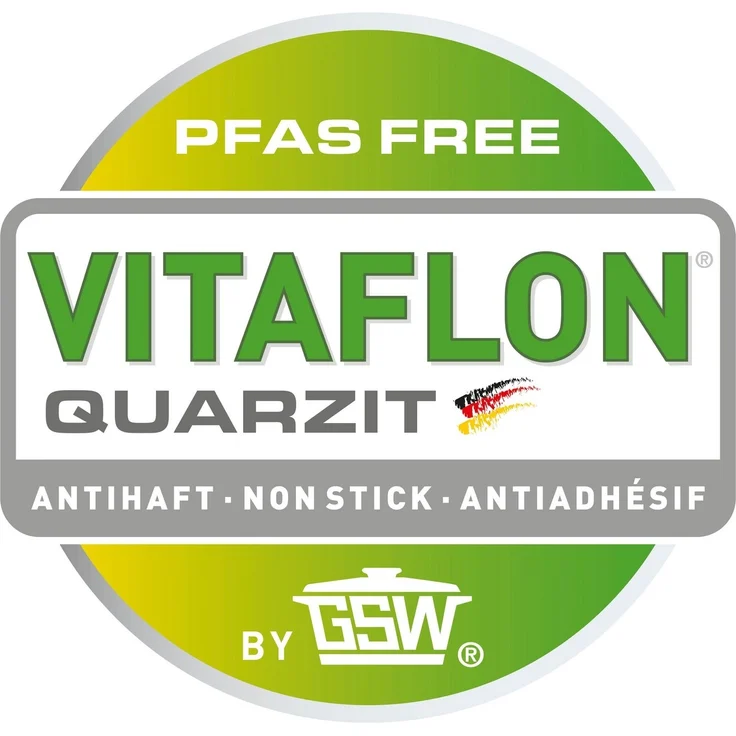 GSW Sauteuse Inoxxa Black, Edelstahl (1-tlg), Schwenkpfanne aus Dreischicht-Material mit Antihaft-Versiegelung – Bild 3