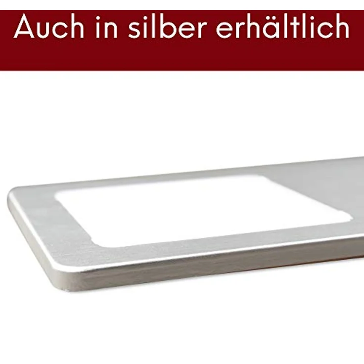 kalb LED Unterbauleuchte schwarz 5W- sehr flache Küchenleuchte mit Touch-Dimmfunktion, 3er Set neutralweiß, neutralweiss – Bild 8