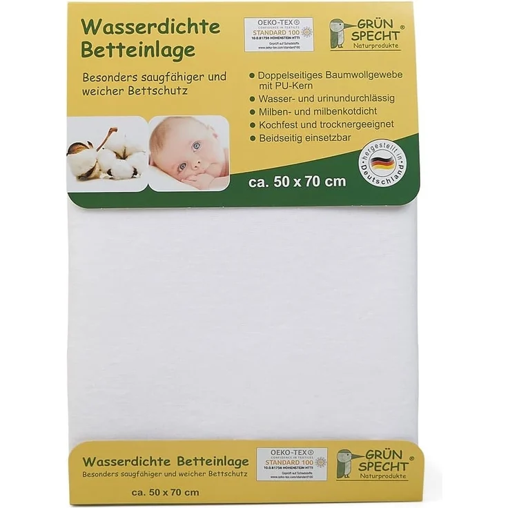 Grünspecht Wasserdichte Betteinlage – Bild 1