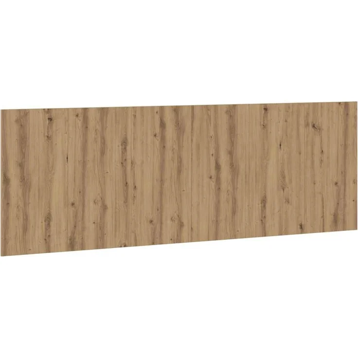 vidaXL Kopfteil Wandmontage Artisan-Eiche 240x1,5x80 cm Holzwerkstoff Braun – Bild 2