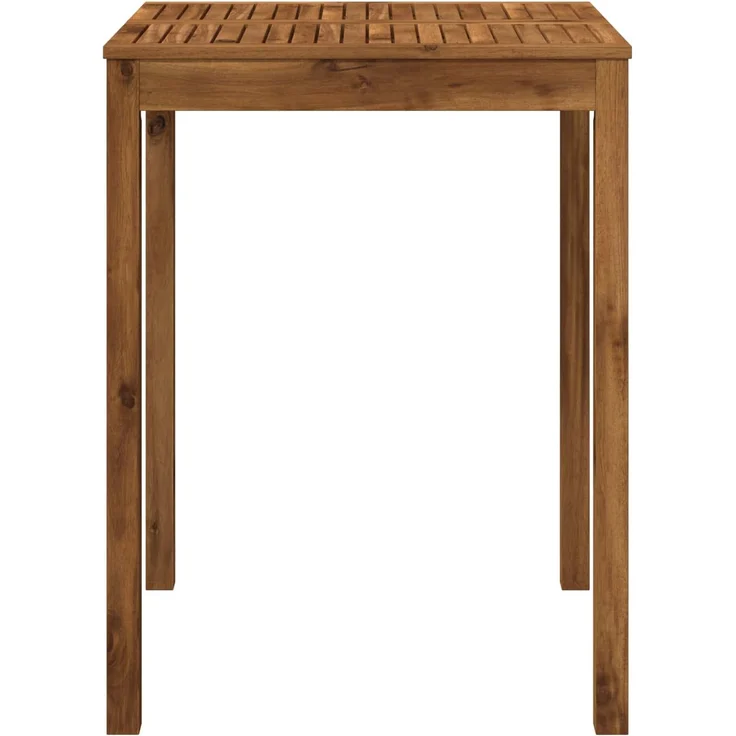 vidaXL Gartenbar-Tisch LAREN Natur 80 x 80,5 x 105 cm 901257 – Bild 3