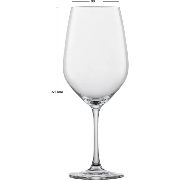 Schott Zwiesel FORTÉ Wasserglas / Rotweinglas 530 ml 4er Set – Bild 2