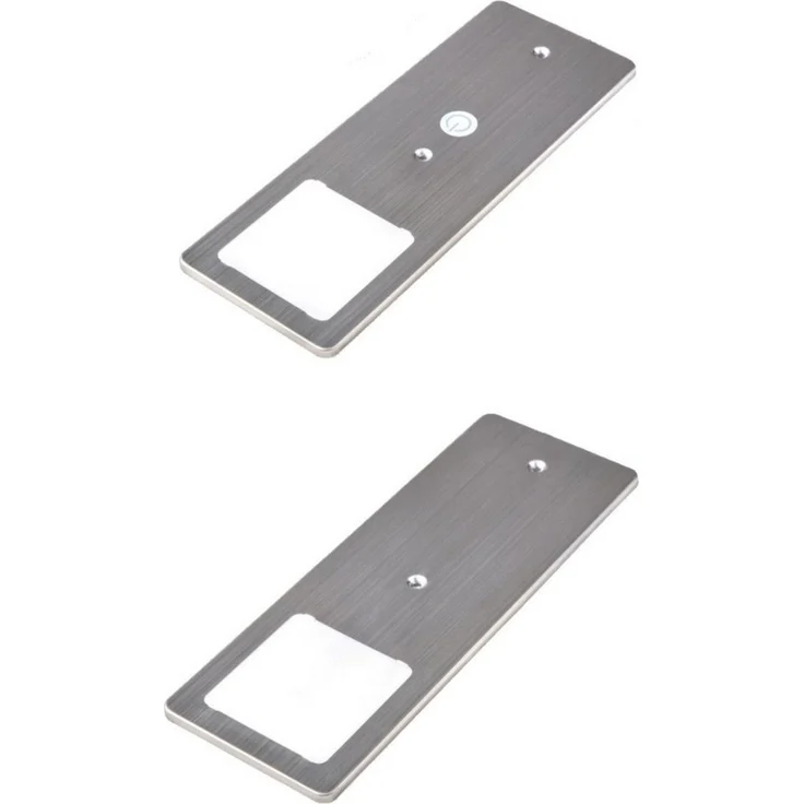 kalb LED Unterbauleuchte LED Unterbauleuchten Edelstahl gebürstet 5W - mit Touch-Dimmfunktion, 2er Set neutralweiß, neutralweiß – Bild 5