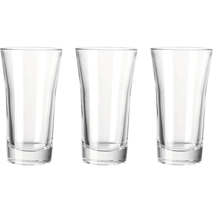 montana: :pure Trinkglas, 3er Set, Longdrinkglas, Longdrinkbecher, Trinkglas, Wasser Glas, 290 ml, 042375