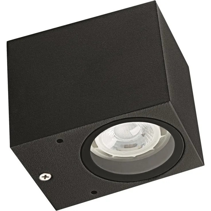 Heitronic Nr. 500660-HE Wandleuchte Outdoor Abajo anthrazit GU10 IP44