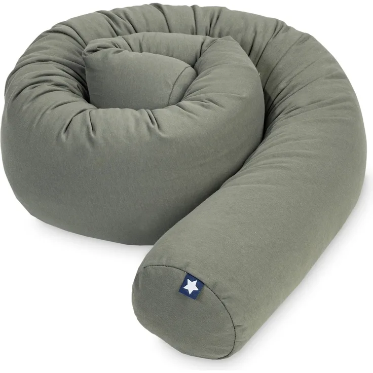 Julius Zöllner Bettschlange Jersey Uni uni basil 180