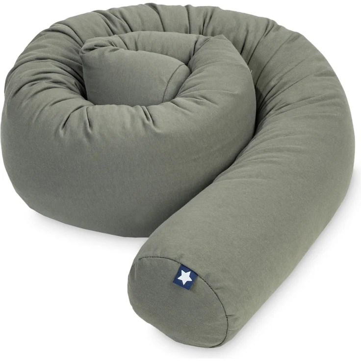 Julius Zöllner Bettschlange Jersey Uni uni basil 180