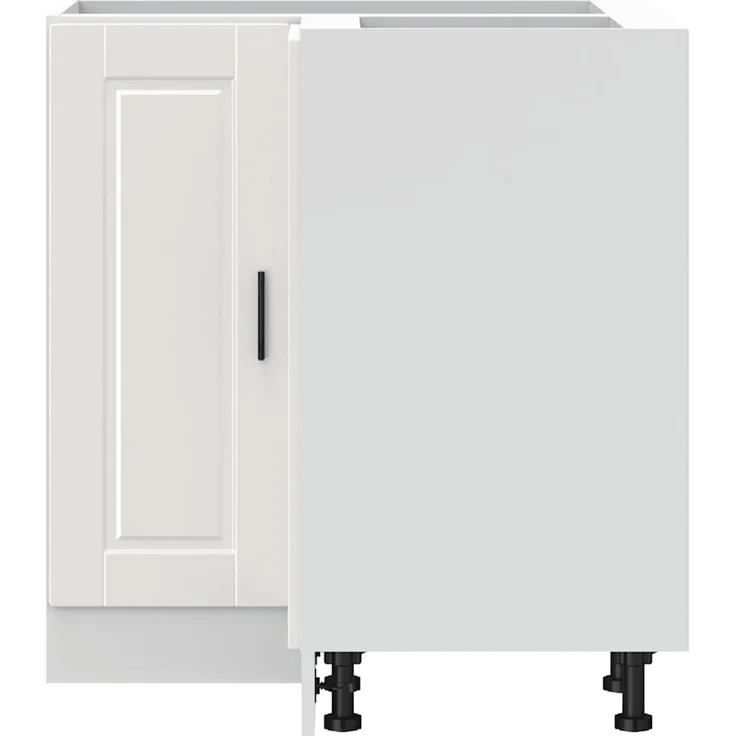 vidaXL Küchen-Eckunterschrank Porto Hochglanz-Weiß Holzwerkstoff 853989 – Bild 5