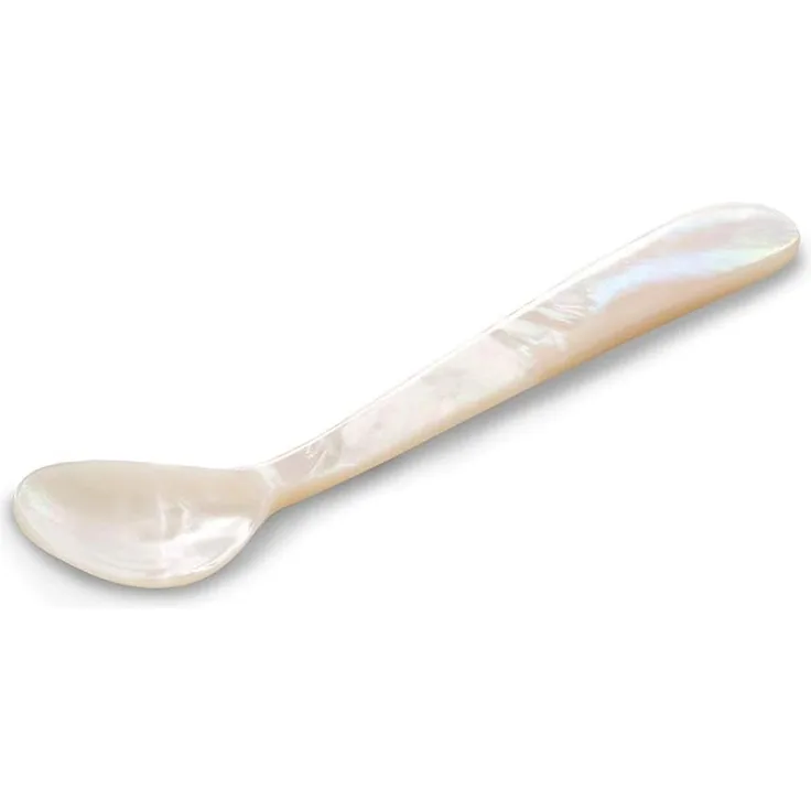 Hermann Bauer jun. Eierlöffel Perlmutt 12,5 cm