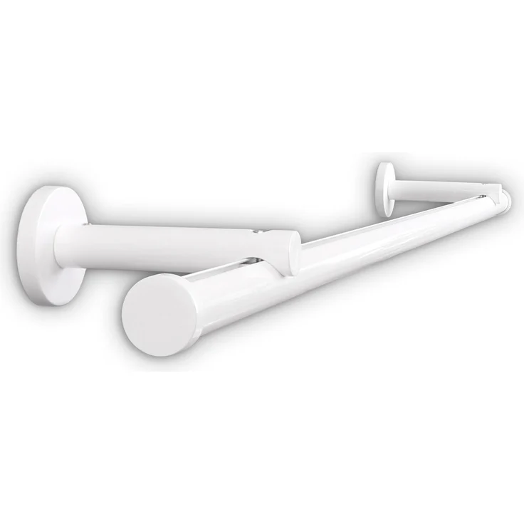 Deco-Raum® Gardinenschiene Innenlauf Weiß Modern | Länge: 180cm | Material: Aluminium | Farbe: Weiß – Bild 7