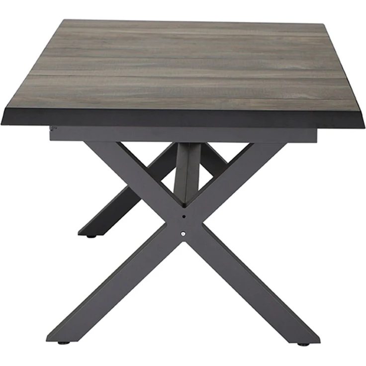 Siena Garden Sincro Ausziehtisch 200/260x100 anthrazit, Alu, Keramik – Bild 4