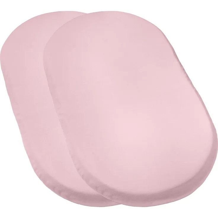 Erwin Müller Spannbettlaken Baby-Spannbettlaken "Murnau" 2er-Pack, Jersey, Gummizug: Rundumgummi, (1 Stück), Single-Jersey