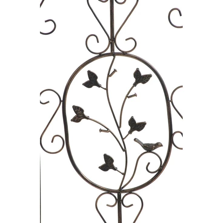 Rankgitter FALK 2er Set - 35x1x122cm, Metall, Bronze | Rankhilfe Kletterpflanzen Gartendekoration – Bild 4