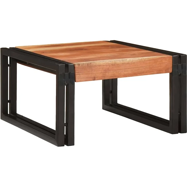 vidaXL Badregal mit Regal Braun 40 x 50 x 23 cm Massivholz Akazie 4102752 – Bild 5