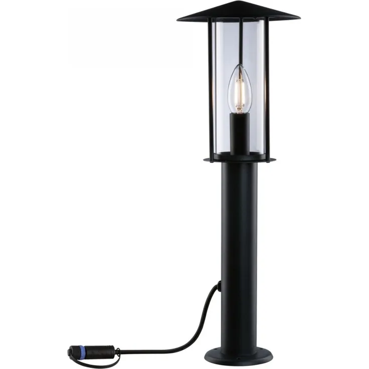 Paulmann No. 94322 Plug&Shine Poller Classic IP44 24V Anthrazit E14 50cm
