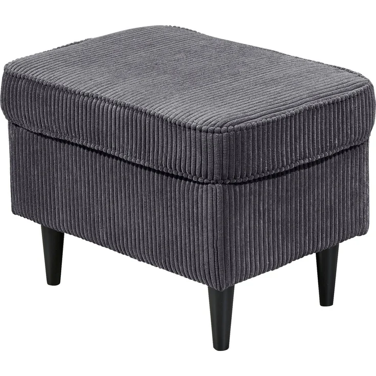ED EXCITING DESIGN Hocker Oskar, mit Massivholzfüßen – Bild 5
