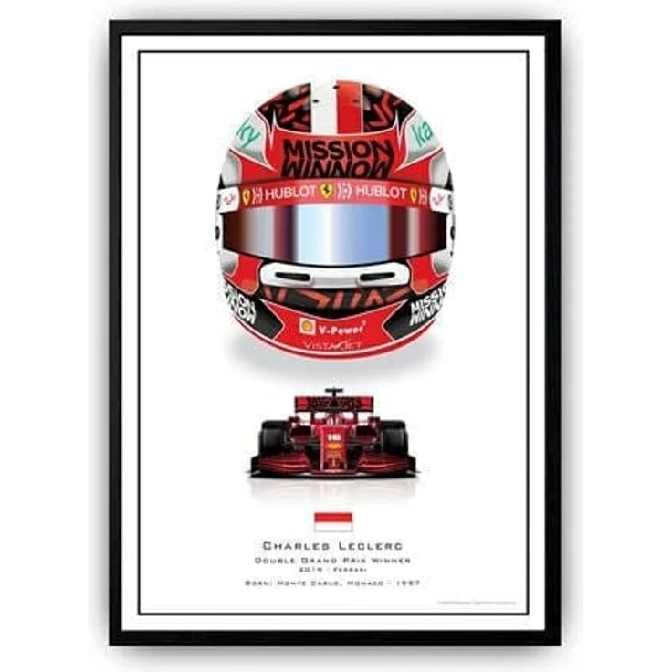 Poster Formel 1 Helme Rennfahrer Gewinner · Deko Print ohne Rahmen - J / 50x70 cm – Bild 5