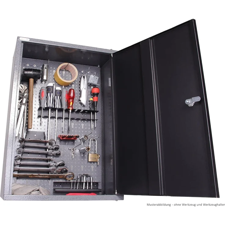 ONDIS24 Werkzeugschrank Tim 42 cm (2-St) mit abschließbarer Tür, Eurolochwand, bis 30 kg belastbar – Bild 9
