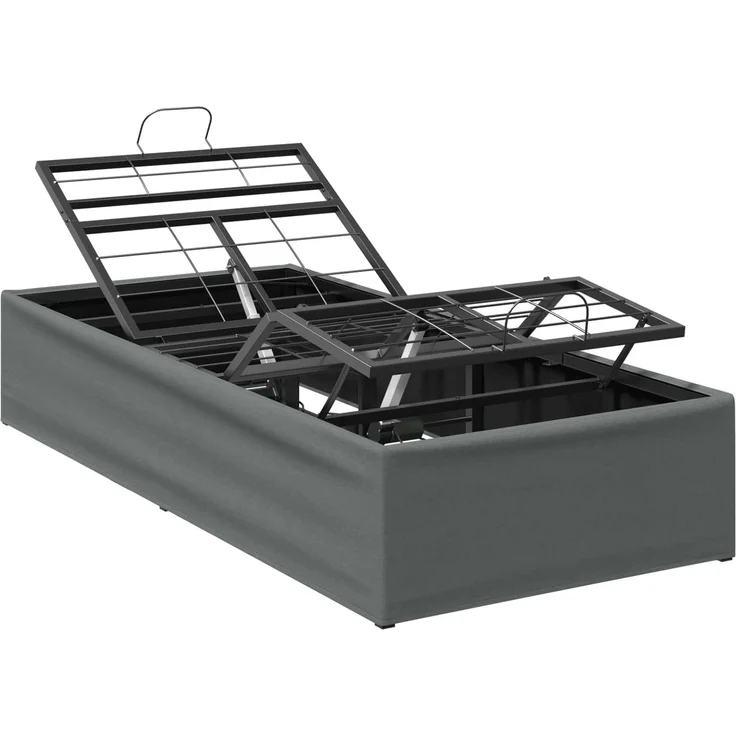 vidaXL Elektrisch verstellbares Bettgestell Dunkelgrau 42037340 – Bild 2