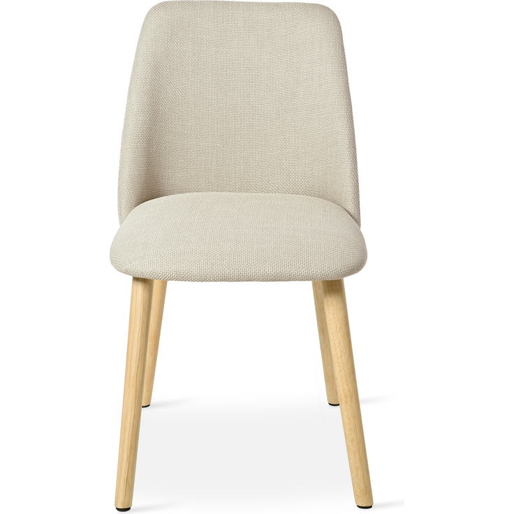 GOEURVANT 421 Esszimmerstühle 2er-Set, Webstoff - Beige Stoff – Bild 4