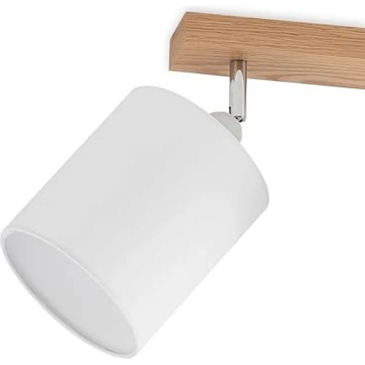 Lindby Deckenstrahler Imarin, Holz IP20, 4 x 15 W LED – Bild 6
