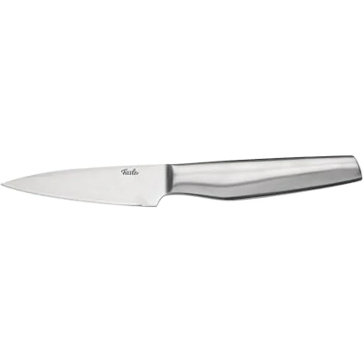 Fissler Schälmesser Essential, handlich, Halbkropf, gerade Schneide, gewölbter Klingenrücken – Bild 1