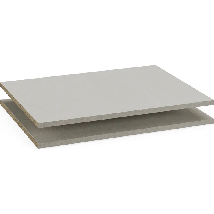 rauch Zubehör, Einlegeböden 2er-Set, für Schwebetürenschränke von rauch mit einer Elementbreite von 67,5 cm und einer Schranktiefe von 62 cm