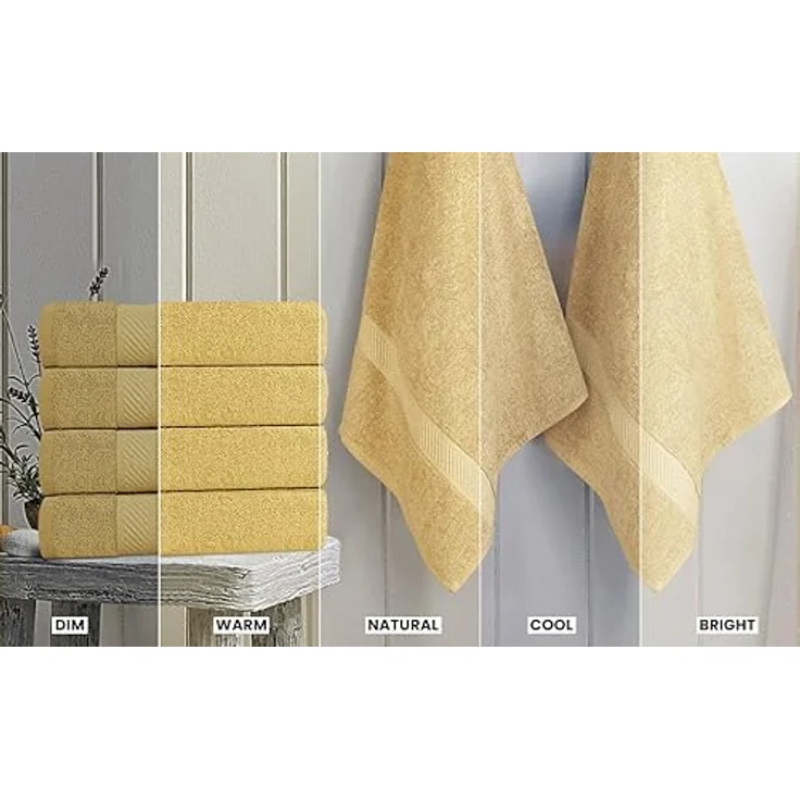 Utopia Towels Badetücher, 61x121 cm, 6er-Pack – Bild 4