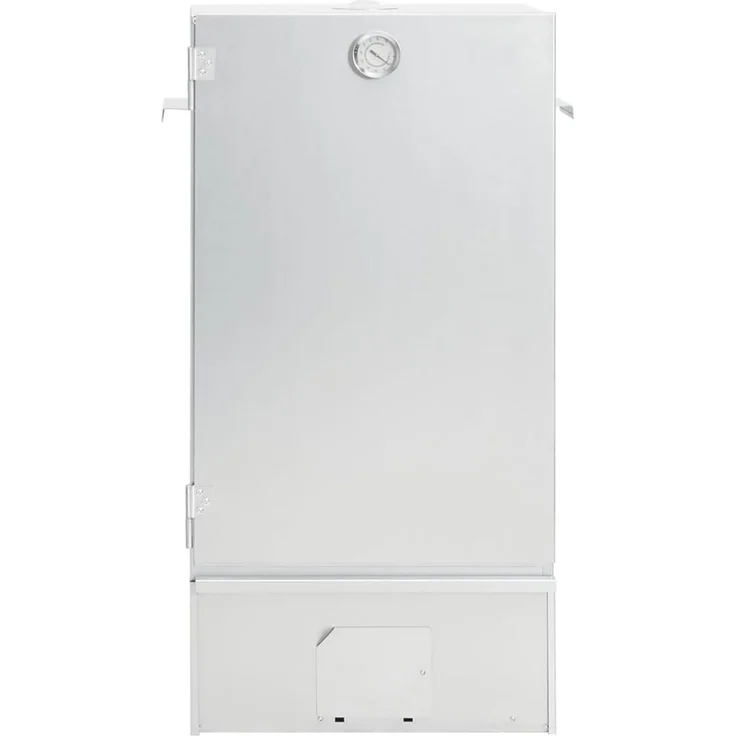vidaXL Räucherofen mit Kaltrauchgenerator, Verzinkter Stahl, 44,5 x 29 x 83 cm, 15.57 kg, ohne Glasfenster – Bild 4