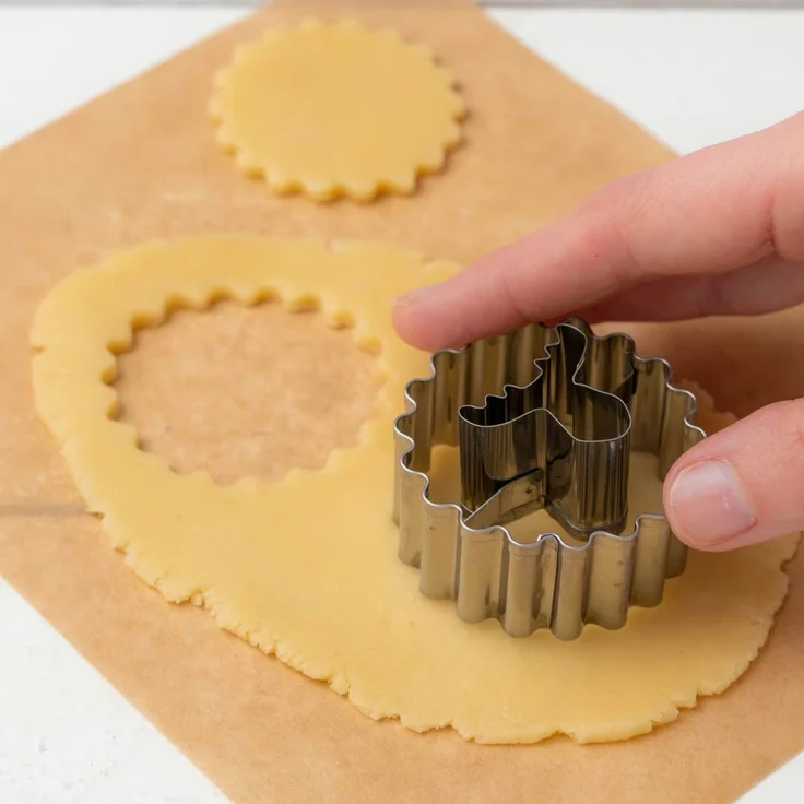 Zenker Ausstecher Linzer mit Elchkopf Plätzchenform – Bild 4