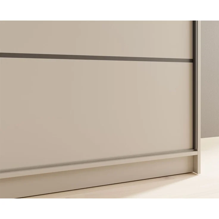 Schiebetürenschrank Schrank BONNY in Cashmere matt 180x215x58 cm – Bild 2
