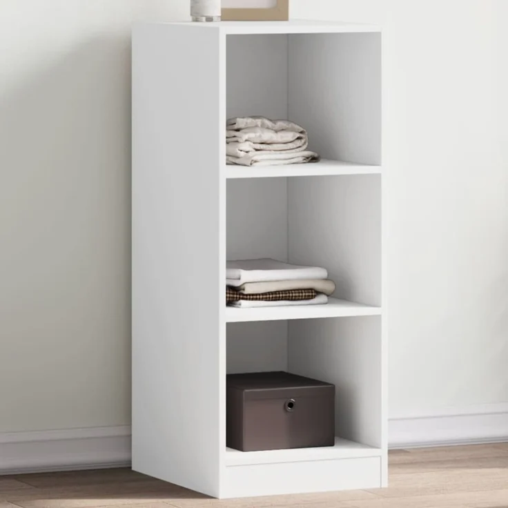vidaXL Kleiderschrank Weiß 48x41x102 cm Holzwerkstoff 840828 – Bild 1