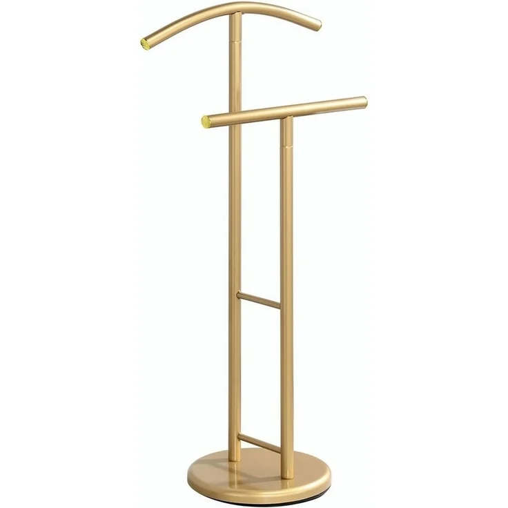 IDIMEX Herrendiener LAURENZ, Herrendiener Kleiderständer Garderobenständer Garderobe mit Hosenbügel – Bild 2