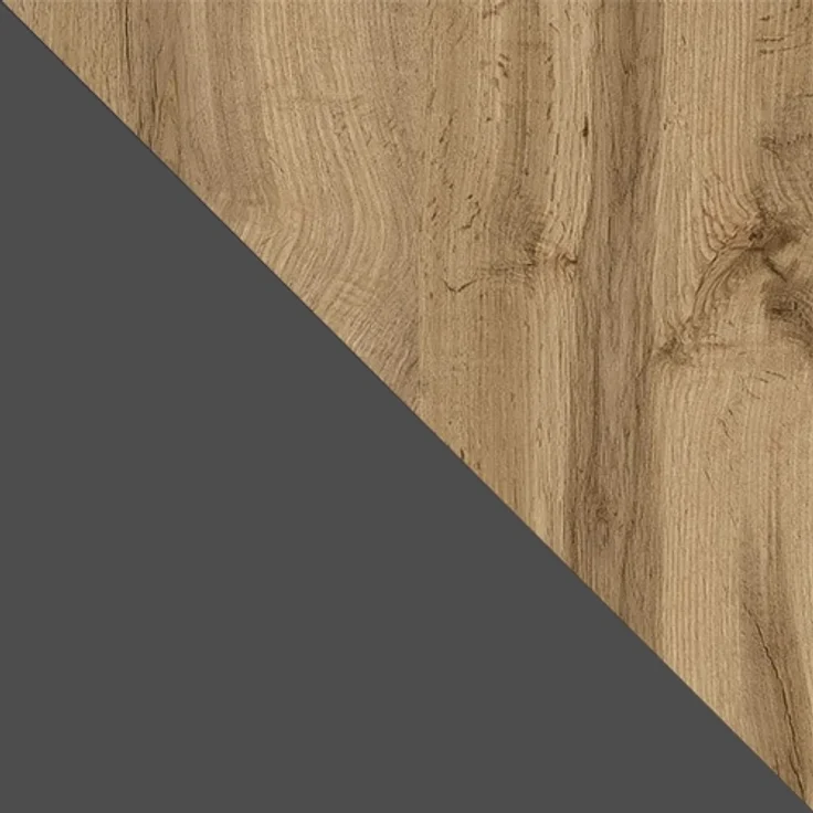 TV-Lowboard Nesezi 200 (Farbe: Anthrazit / Wotan) – Bild 6