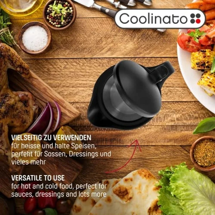 Coolinato Sauciere Coolinato Thermo Sauciere 400ml, edelstahl – Bild 6