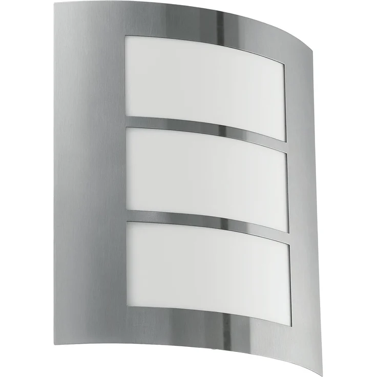 Eglo 88139 Aussen-/Wandleuchte CITY edelstahl, E27 max. 1X40W – Bild 1