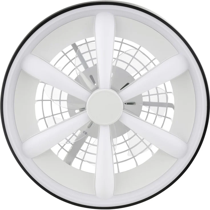 Brilliant LED Deckenleuchte mit Ventilator Gaiano Ø 48 cm 48 W schwarz – Bild 2