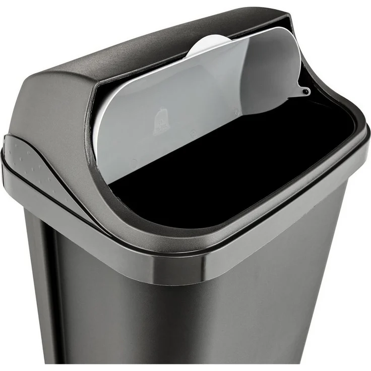 keeeper Mülleimer, Abfalleimer mit Scharnierdeckel 25 L – Bild 3