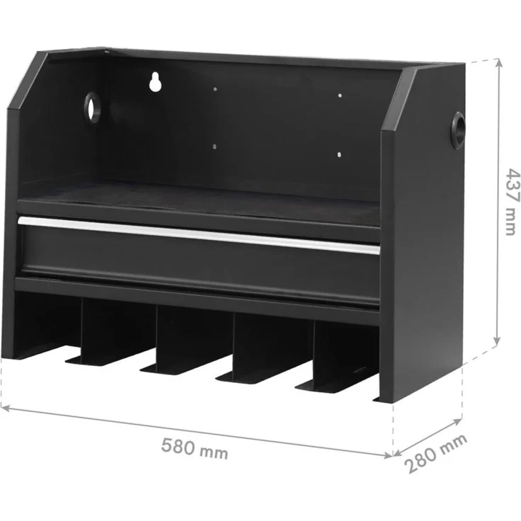 Feistos Powertool Ablage, schwarz – Bild 4