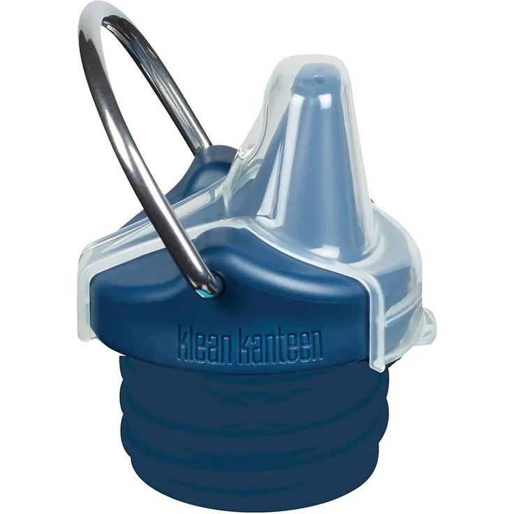 Klean Kanteen Trinkflasche Kid Kanteen Ersatzdeckel Sippy Flasche Navy Blau – Bild 1