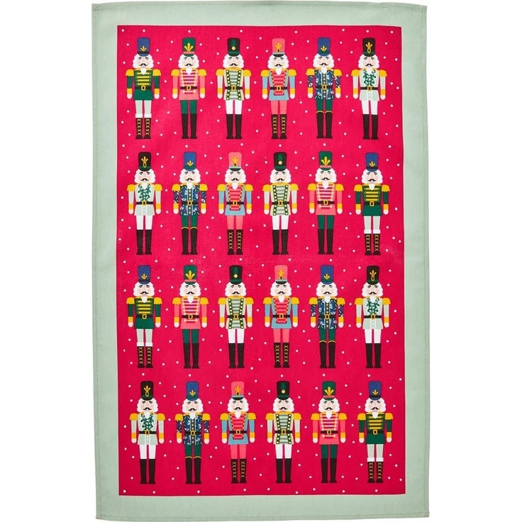 Ulster Weavers Geschirrtuch Nutcracker Parade, (1-tlg, 1-teilig), Küchentuch recycelte Baumwolle 48x74 cm – Bild 3