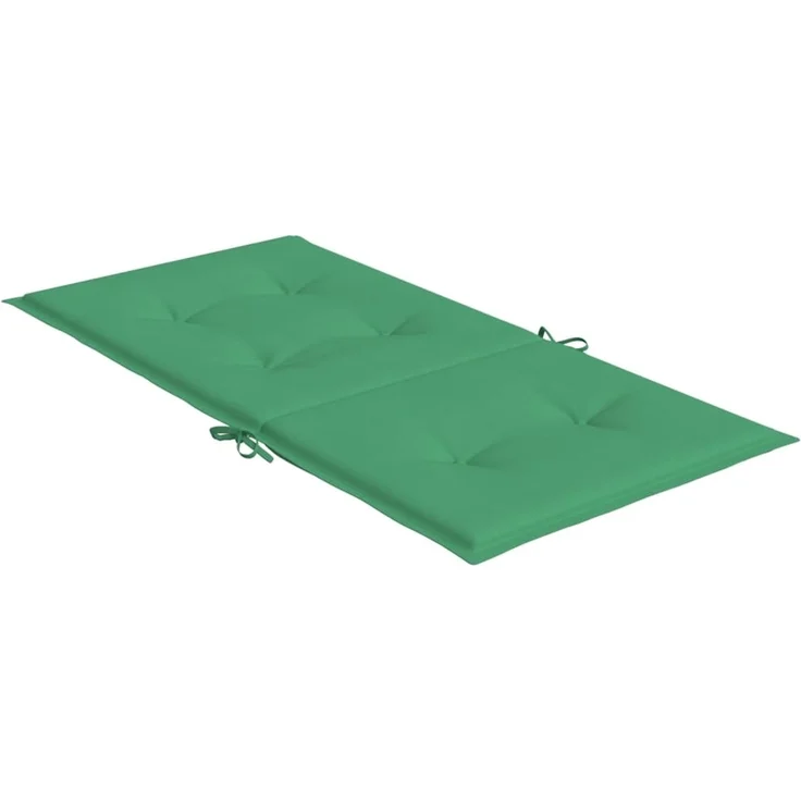 vidaXL Gartenstuhlauflagen für Niedriglehner 2 Stk. Grün 100x50x3 cm 47556 – Bild 6